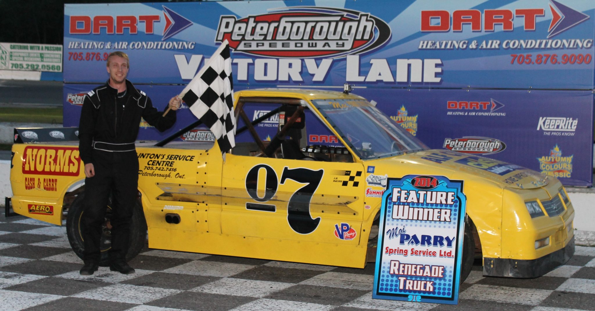 Race Results for 7/26/14 – Peterborough Speedway